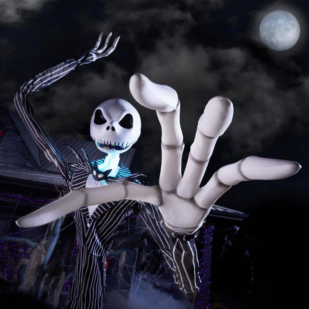 13 ft. Giant-Sized Animated LED Jack Skellington
