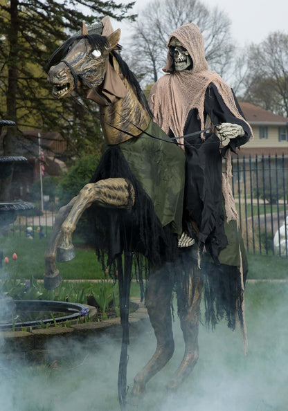 7FT Reaper's Ride Animatronic Halloween Decoration